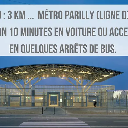 Stop Chez M Vibe #climatisation #parking #cozy Venissieux